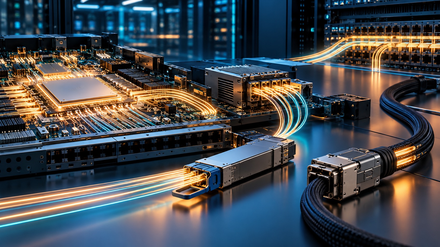 Broadcom 描绘 200T AI 光互连路线图