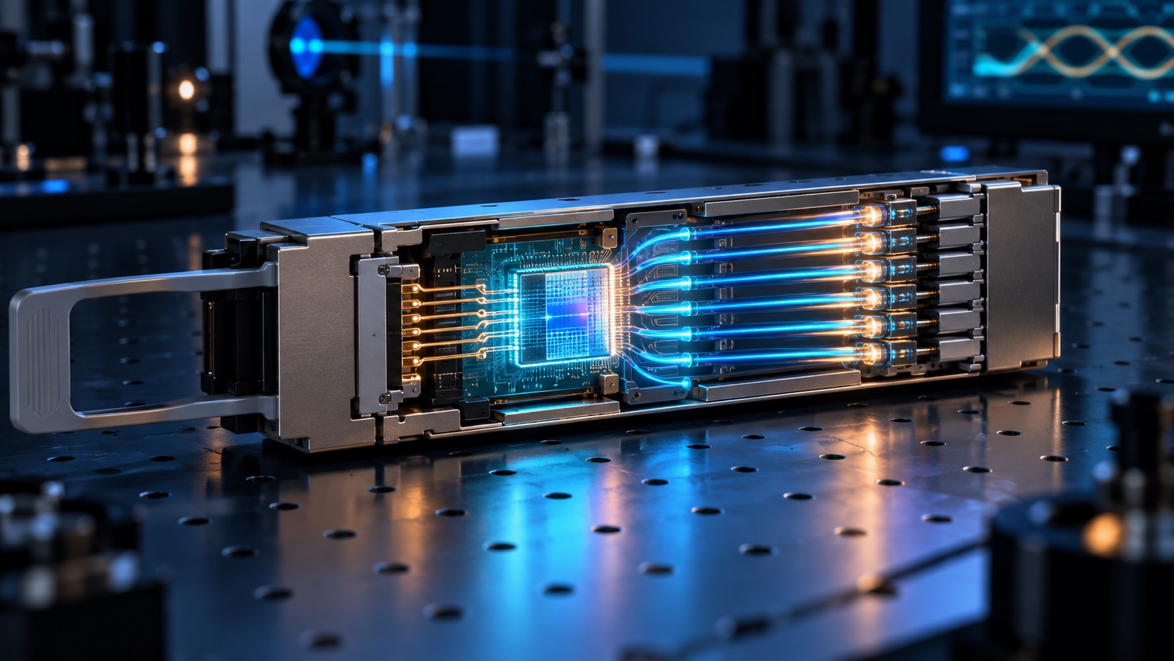 1.6T 矽光模組採用 3nm DSP 降低功耗