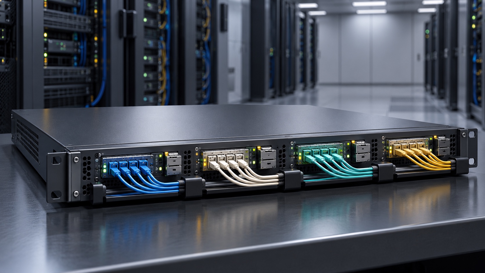 Coherent Packs Four C+L Transport Rails Into a 1RU Platform