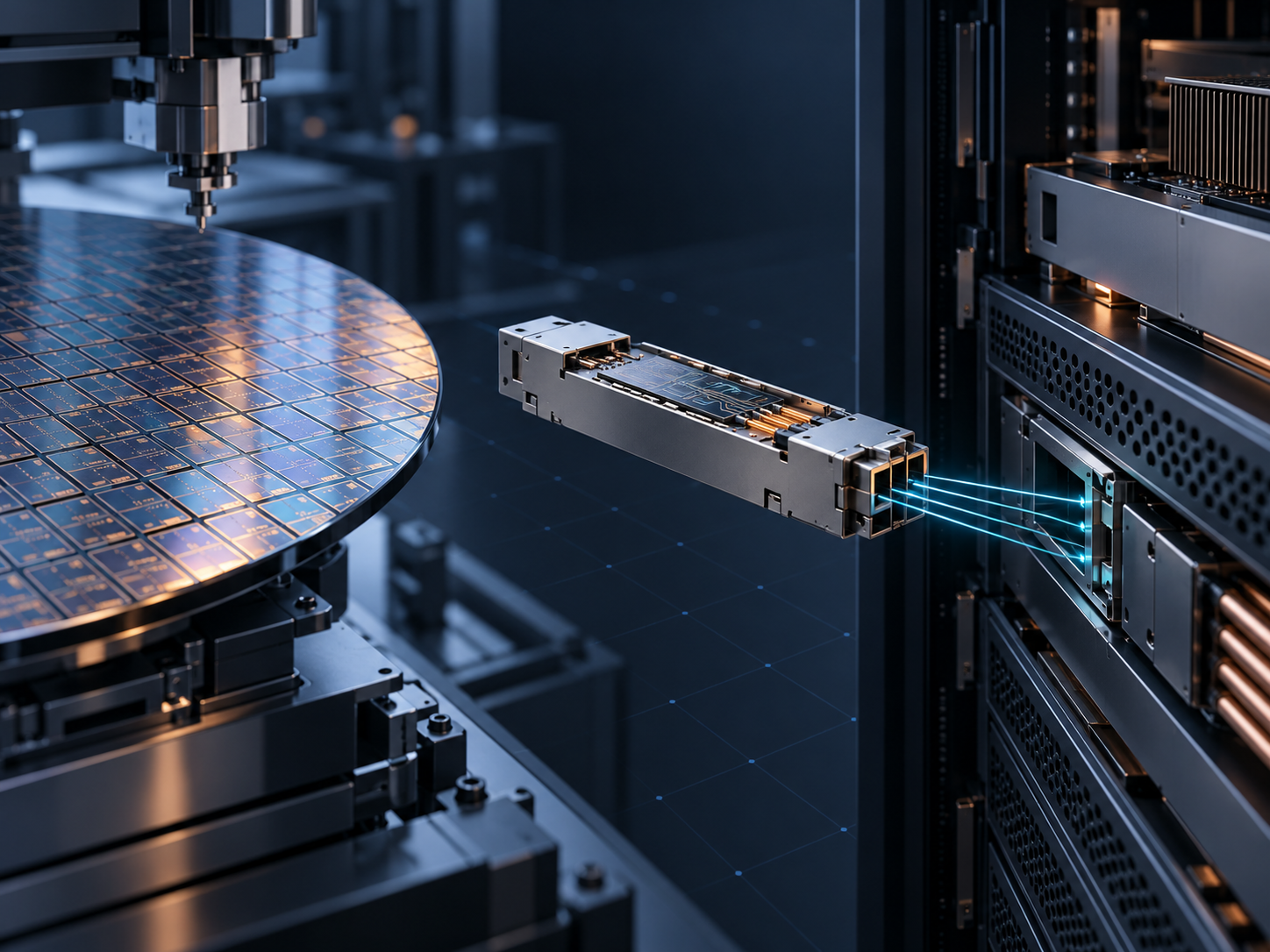 NewPhotonics and Tower Begin Volume Shipments of Serviceable Optical Engines
