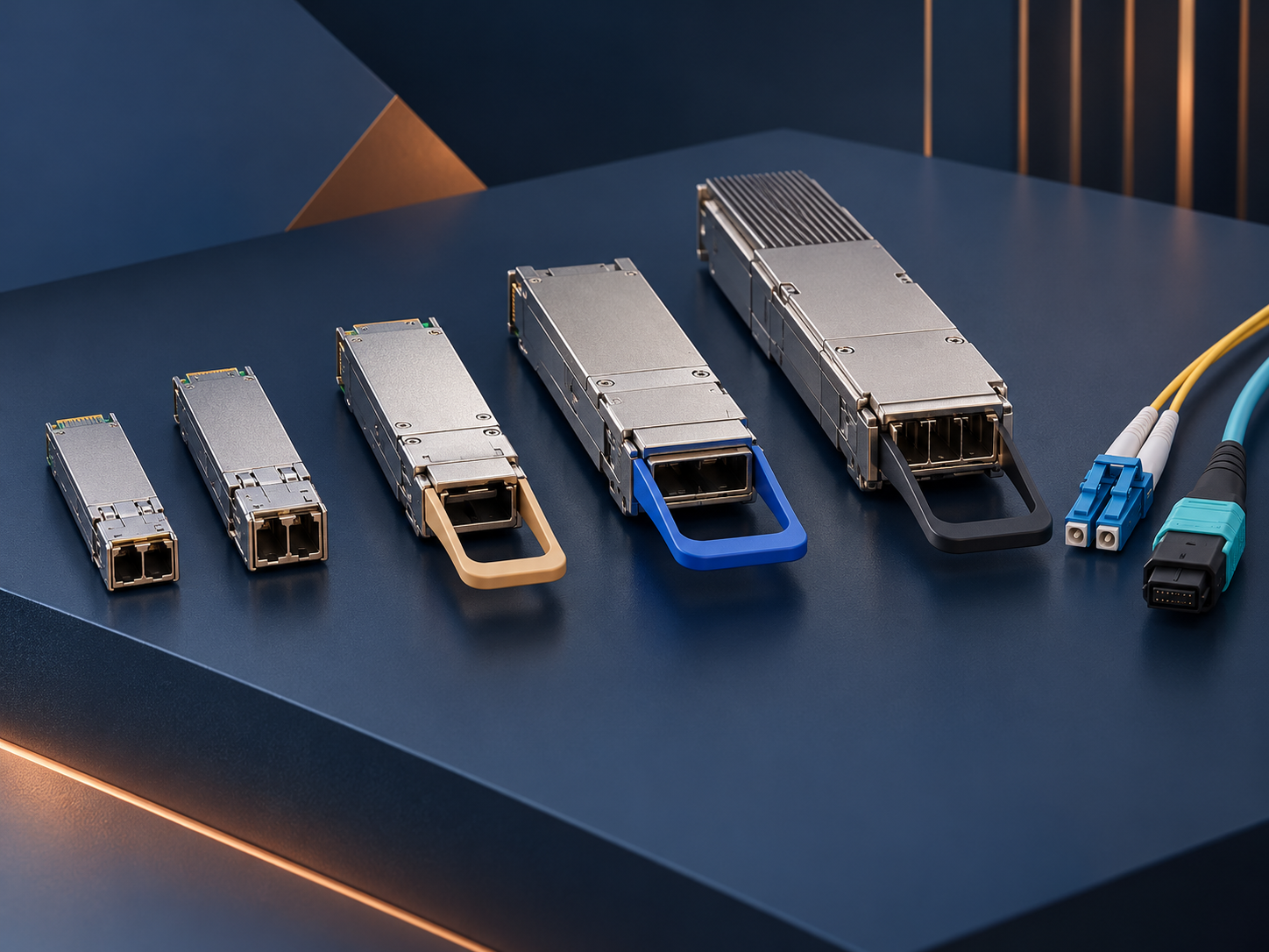 光模块类型与封装大全：SFP、QSFP、OSFP、CFP及更多形态